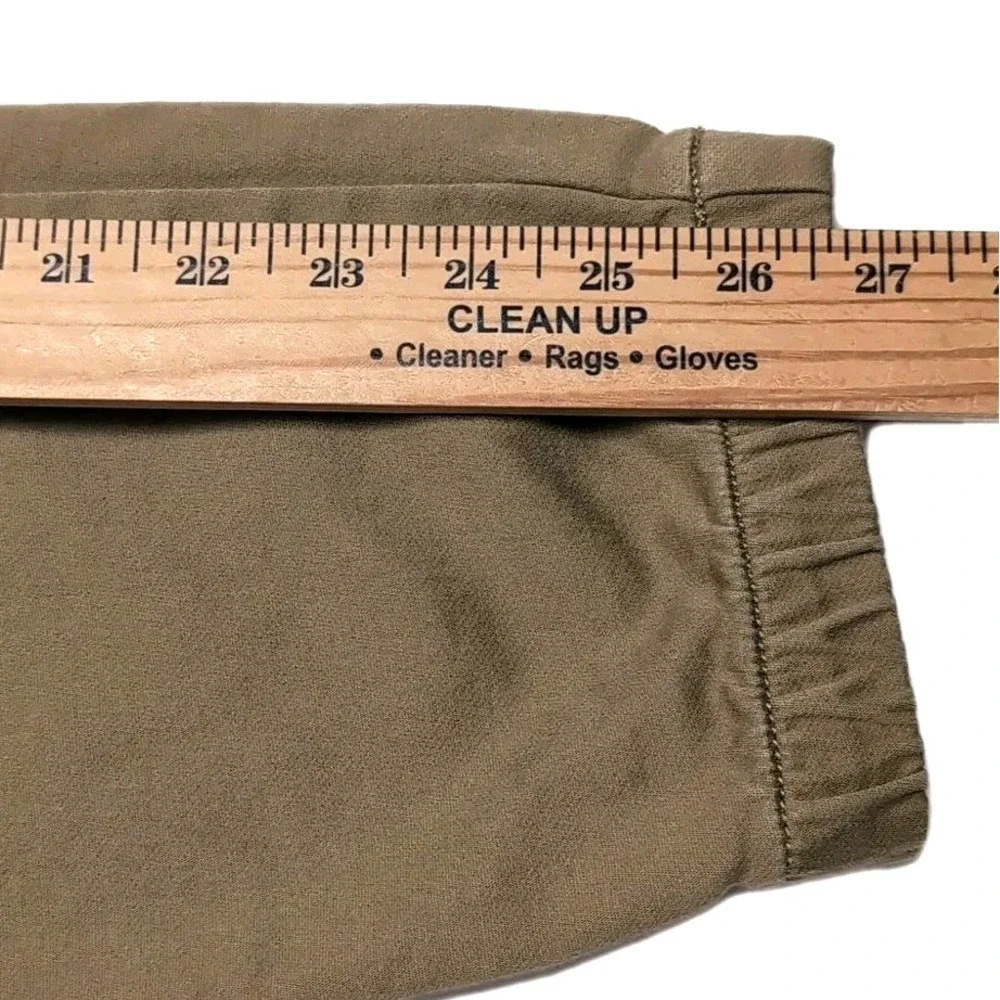 Banana Republic Travel Jogger Pant Mens Size M Xtra Short Workwear Khaki Pull On